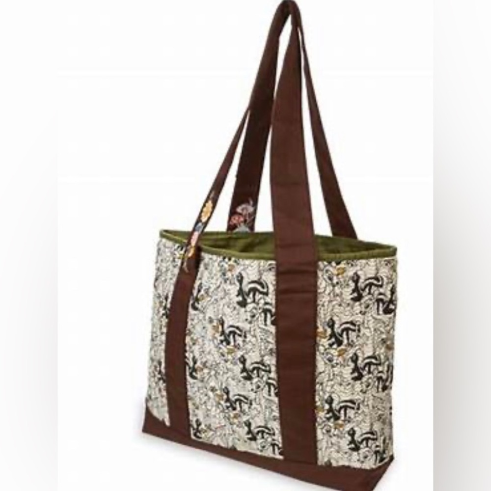 NWT Disney Bambi quilted tote bag